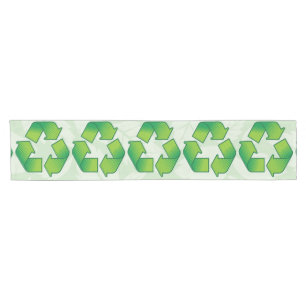 Chemin De Table Court Symbole de recyclage