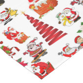 Chemin De Table Court Symboles de Noël (Coin)