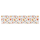 Chemin De Table Court Symboles d'Halloween motif (Horizontal)