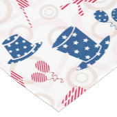 Chemin De Table Court Symboles du 4 juillet (Coin)