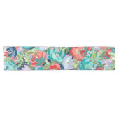 Chemin De Table Court Symphonie de jardin vibrant (Horizontal)
