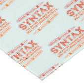 Chemin De Table Court Syntaxe Funky Structure de la phrase Grammaire (Coin)