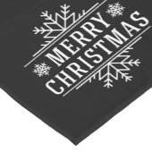 Chemin De Table Court Table de vacances Runner-Snowflake (Coin)