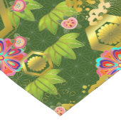 Chemin De Table Court TABLE motif japonaise (Coin)