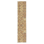 Chemin De Table Court Table Runner - Brick Kaleidoscopic Pattern (Devant)