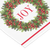 Chemin De Table Court Table Runner Christmas Joy (Coin)
