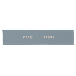 Chemin De Table Court Table Runner Neutral Farmhouse Baby's Breath