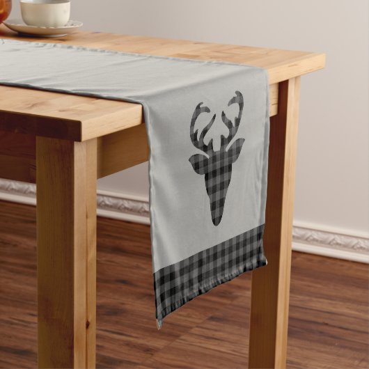 Chemin De Table Court Table Runner Noël Plaid (In Situ)