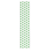 Chemin De Table Court Table Runner-St. Patrick's Clovers Short Table Run (Devant)