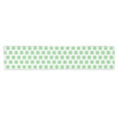 Chemin De Table Court Table Runner-St. Patrick's Clovers Short Table Run (Horizontal)