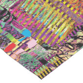 Chemin De Table Court Table Runner – Urban Fractals (Coin)