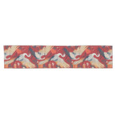 Chemin De Table Court TABLEAU motif japonais (Horizontal)
