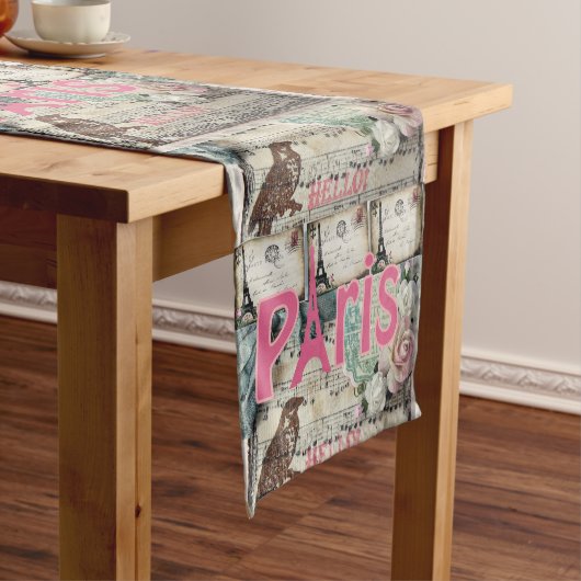 Chemin De Table Court Tablecloth Runner Paris (In Situ)