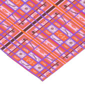 Chemin De Table Court tablerunner à plaid courbe (Coin)