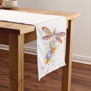 Chemin De Table Court Tache de libellule