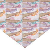 CHEMIN DE TABLE COURT TALONS HAUTS SUPERBES (Coin)
