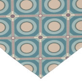 Chemin De Table Court Tan sur vert (Coin)