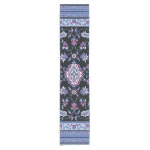 Chemin De Table Court Tapis bleu perse (Devant)