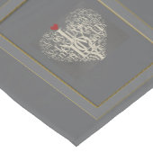 Chemin De Table Court Tapis de table d'amour (Coin)
