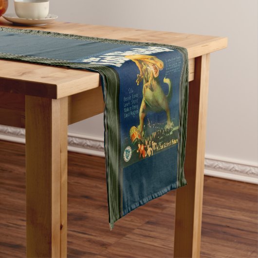 Chemin De Table Court Tapis de table Le Monde perdu (In Situ)