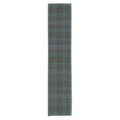 Chemin De Table Court Tartan bleu foncé (Devant)