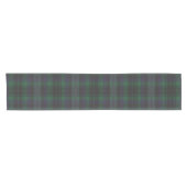 Chemin De Table Court Tartan bleu foncé (Horizontal)