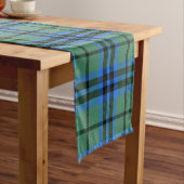 Chemin De Table Court Tartan de Marshall de clan (In Situ)