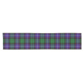 Chemin De Table Court Tartan de Mitchell de clan (Horizontal)