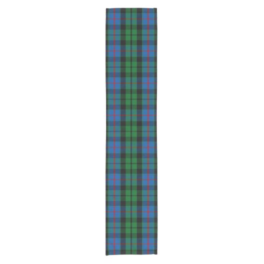 Chemin De Table Court Tartan de Morrison de clan (Devant)