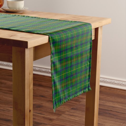 Chemin De Table Court Tartan de plaid de Holmes d'écossais (In Situ)