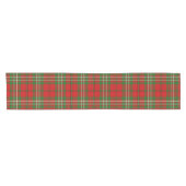 Chemin De Table Court Tartan de Scott de clan (Horizontal)