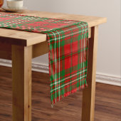 Chemin De Table Court Tartan de Scott de clan (In Situ)