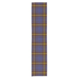 Chemin De Table Court Tartan irlandais du comté de Sligo