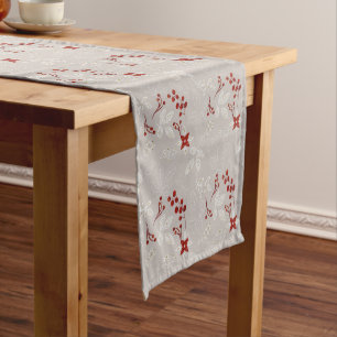 Chemin De Table Court Taupe et RedTaika