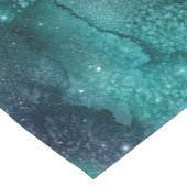 Chemin De Table Court Teal Galaxy Series Design 8 (Coin)