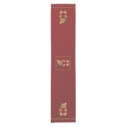 Chemin De Table Court Teddy's Gift Table Runner (Devant)