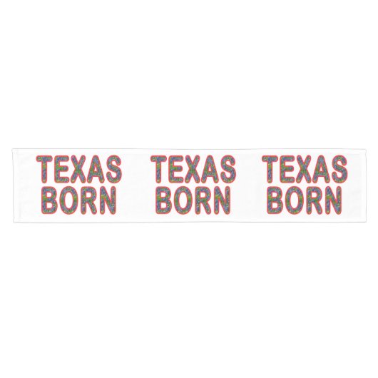 Chemin De Table Court Texas Born Bluebonnet (Horizontal)