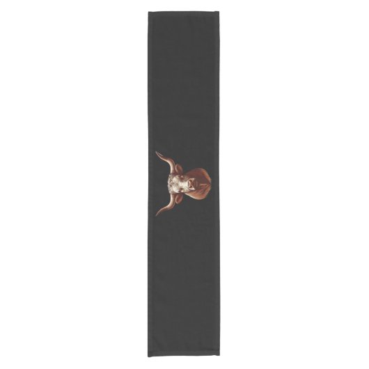 Chemin De Table Court Texas Longhorn (Devant)