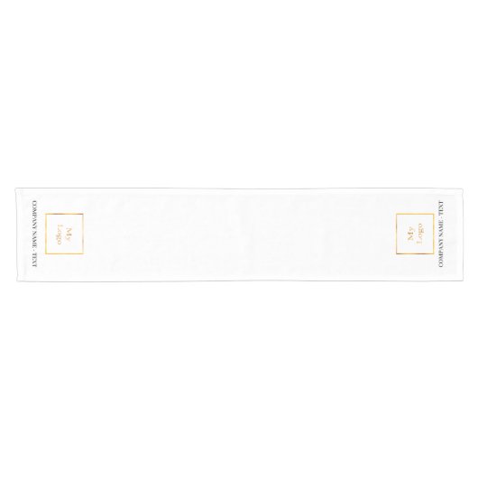 Chemin De Table Court Texte du logo de marque (Horizontal)