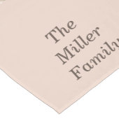 Chemin De Table Court Thanksgiving Citrouille Floral Dinner Editable (Coin)