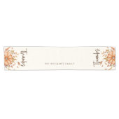 Chemin De Table Court Thanksgiving Dîner Invitation Boho Theme (Horizontal)