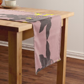 Chemin De Table Court Thanksgiving Plucked Turkey Table Runner (In Situ)