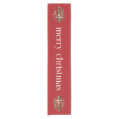 Chemin De Table Court Thème de Noël Festif Nutcracker (Devant)