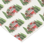 Chemin De Table Court Thème extérieur du camping de Noël Trailer (Coin)