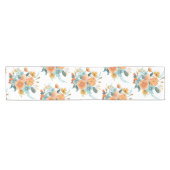 Chemin De Table Court Thème Fleurs de printemps (Horizontal)