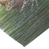 Chemin De Table Court Tiger et Bambou Grove (Coin)
