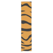 Chemin De Table Court Tiger stripes pattern (Devant)