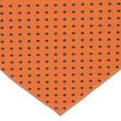 Chemin De Table Court Tigre Orange et Points Noirs (Coin)