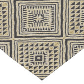 Chemin De Table Court Tissu de boue africain (Coin)