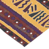 Chemin De Table Court Tissu de boue africain contemporain (Coin)